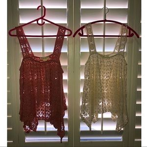 ‼️NWT‼️ Urban Outfitters Lace Babydoll Tank Bundle